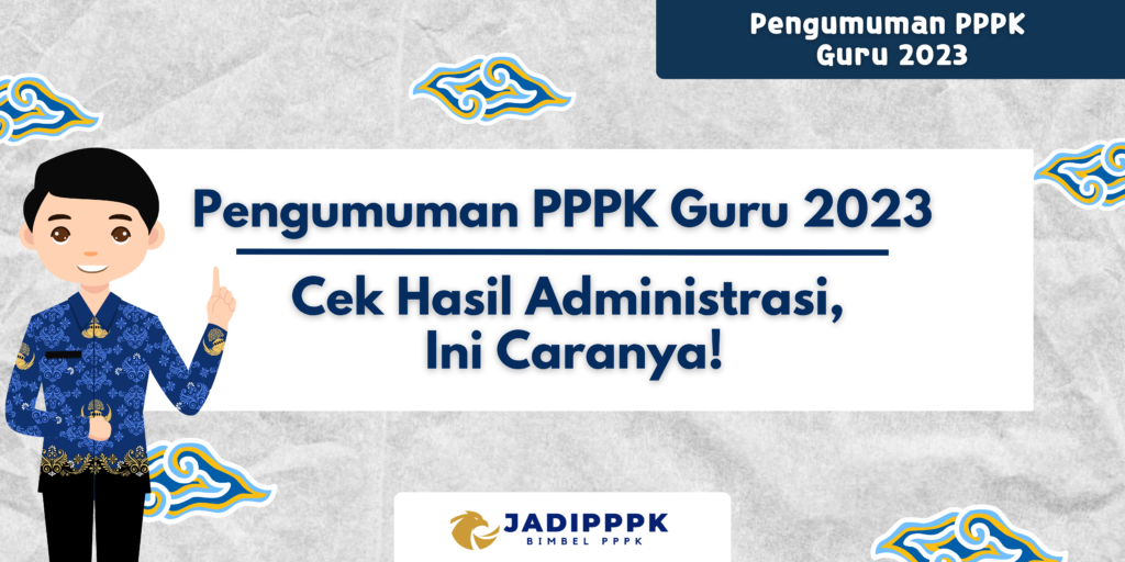 Pengumuman PPPK Guru 2023