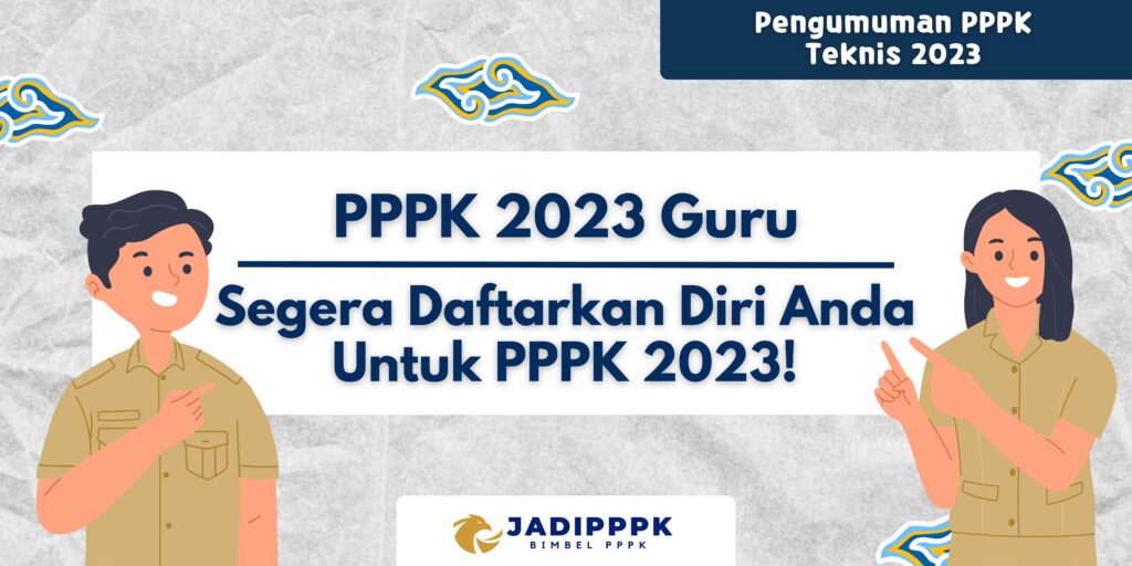 PPPK 2023 Guru