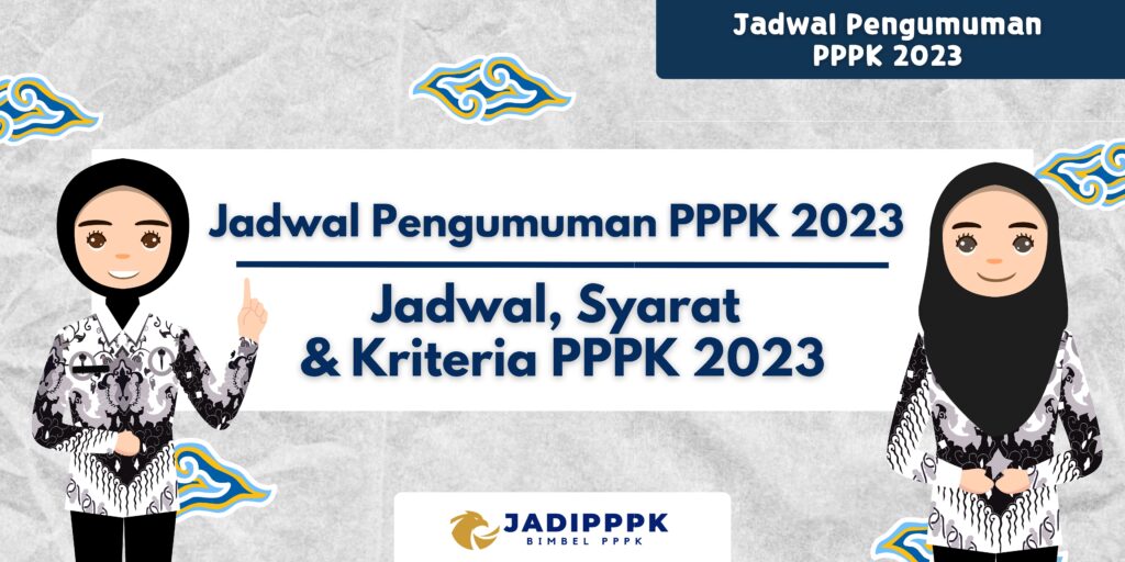 Jadwal Pengumuman PPPK 2023