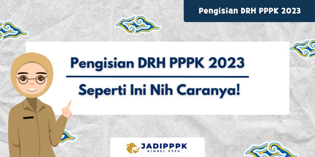 Pengisian DRH PPPK 2023