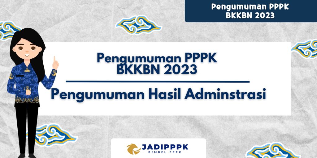 Pengumuman PPPK BKKBN 2023