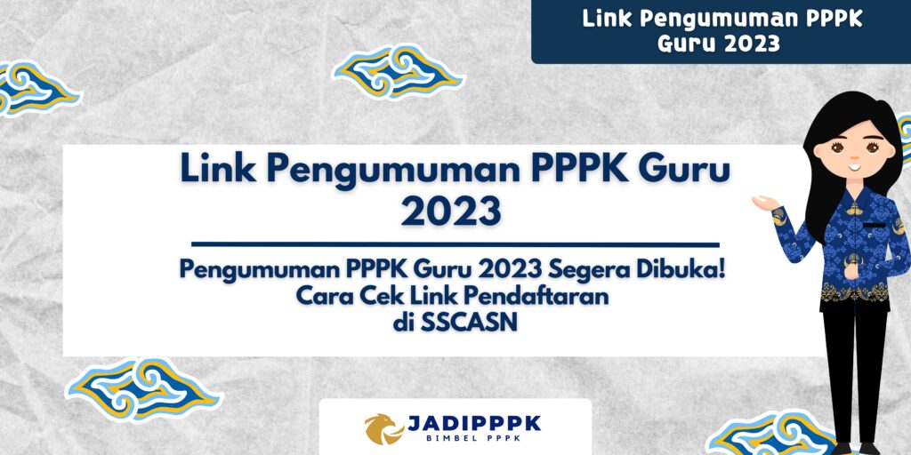 Link Pengumuman PPPK Guru 2023