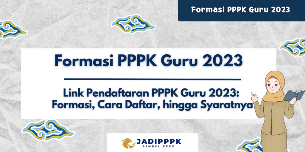 Formasi PPPK Guru 2023