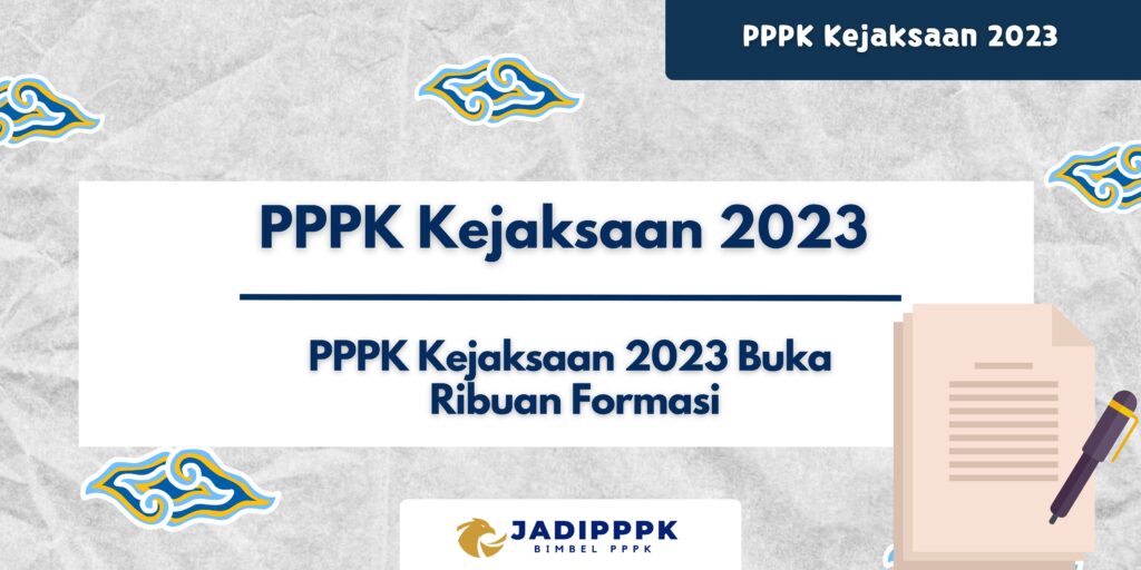 PPPK Kejaksaan 2023