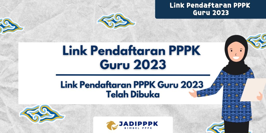 Link Pendaftaran PPPK Guru 2023