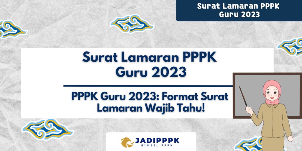 Surat Lamaran PPPK Guru 2023