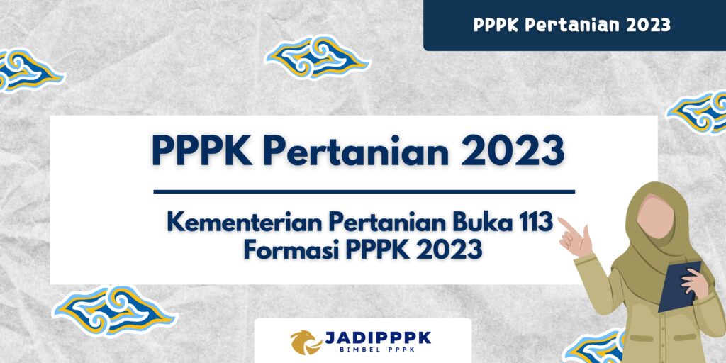 PPPK Pertanian 2023