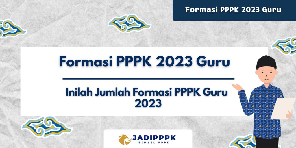 Formasi PPPK 2023 Guru