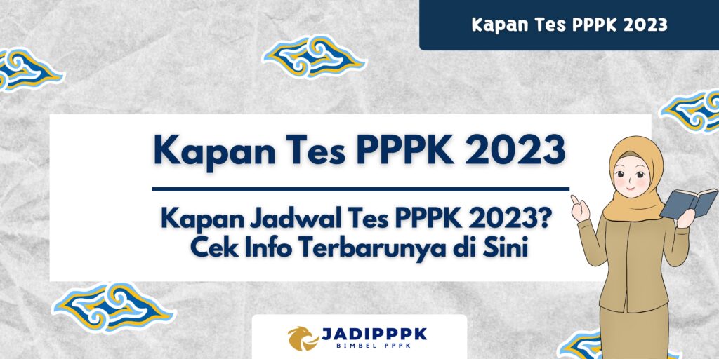 Kapan Tes PPPK 2023