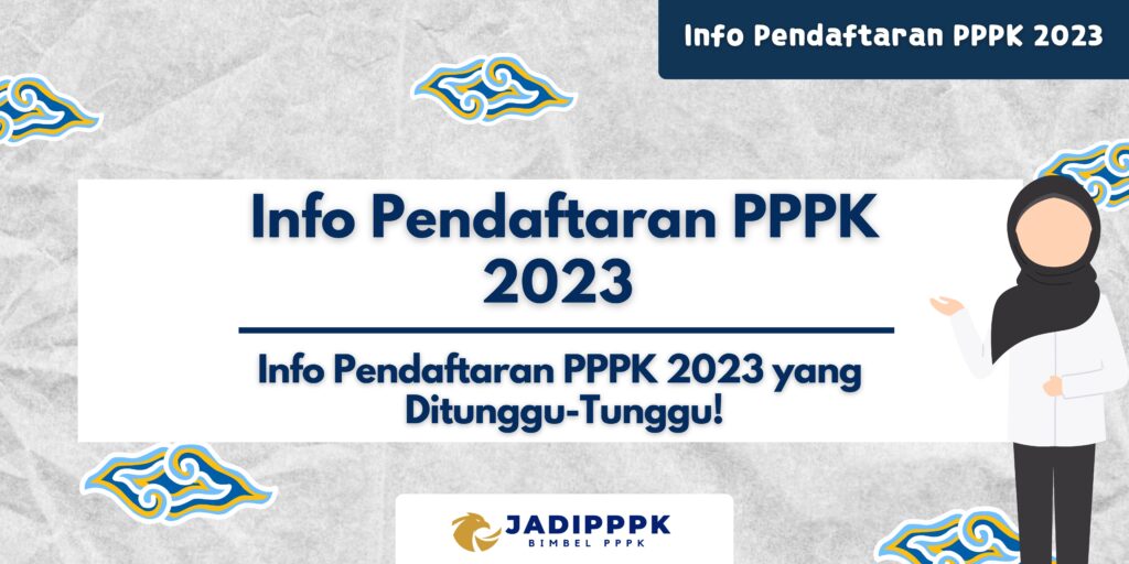 Info Pendaftaran PPPK 2023