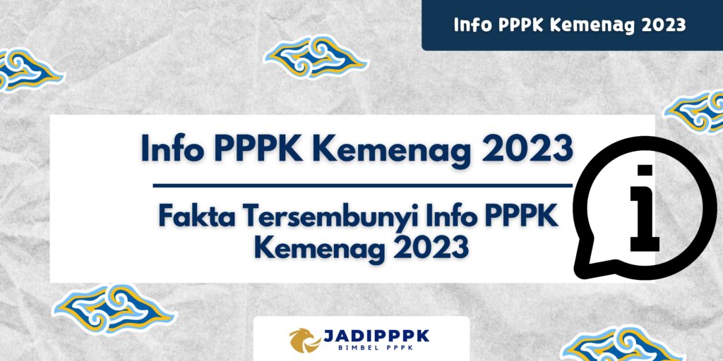 Info PPPK Kemenag 2023