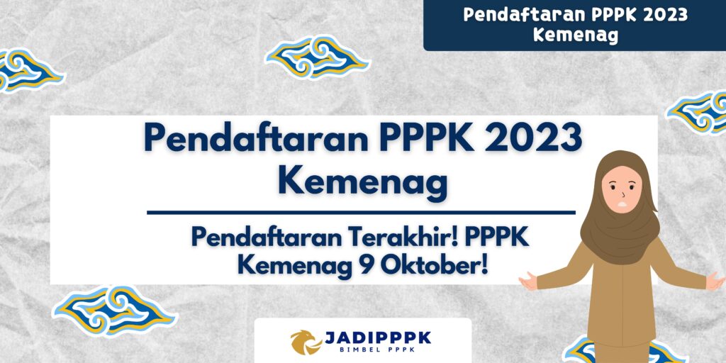 Pendaftaran PPPK 2023 Kemenag