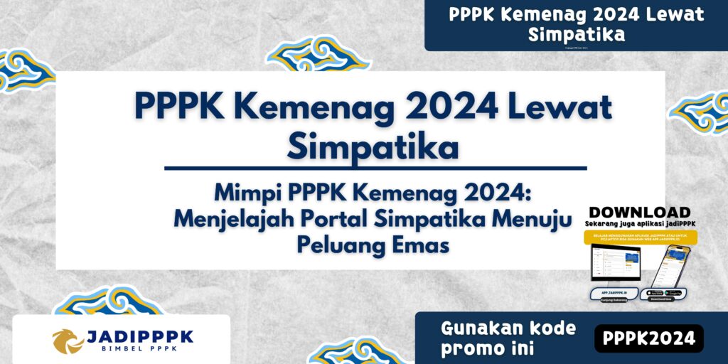 PPPK Kemenag 2024 Lewat Simpatika