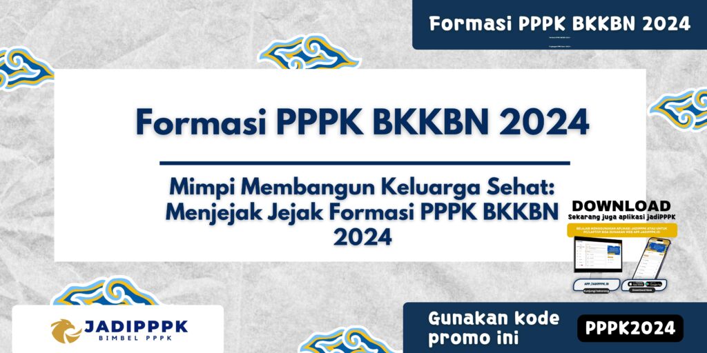 Formasi PPPK BKKBN 2024