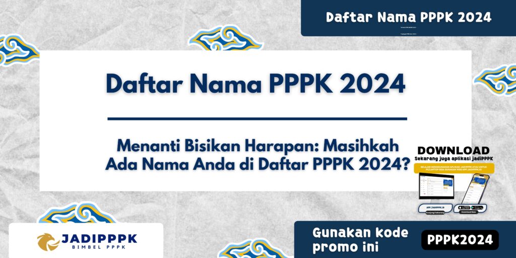 Daftar Nama PPPK 2024