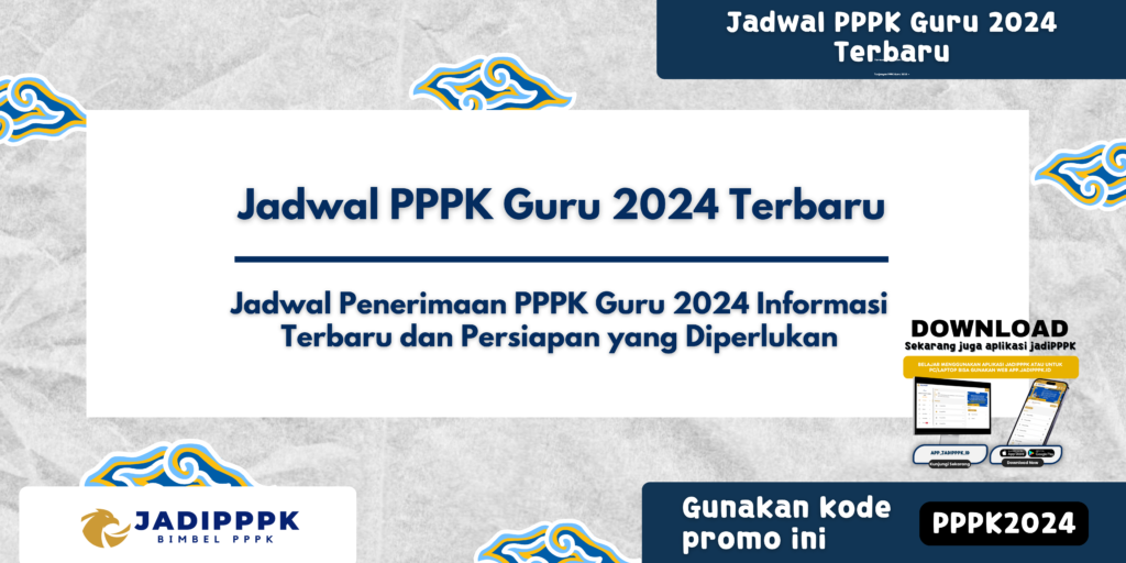 Jadwal PPPK Guru 2024 Terbaru