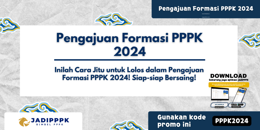 Pengajuan Formasi PPPK 2024