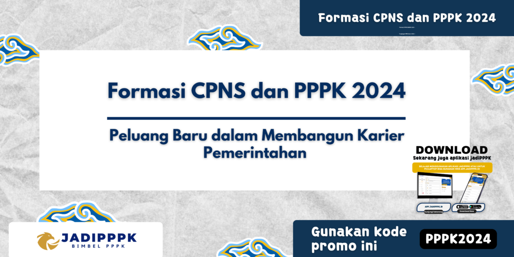 Formasi CPNS dan PPPK 2024