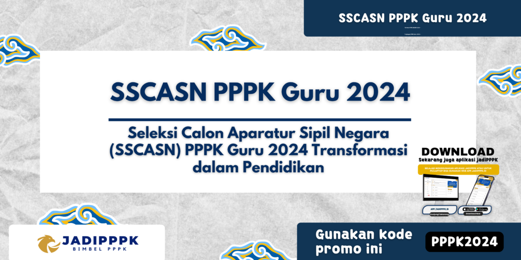 SSCASN PPPK Guru 2024