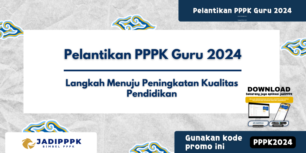 Pelantikan PPPK Guru 2024