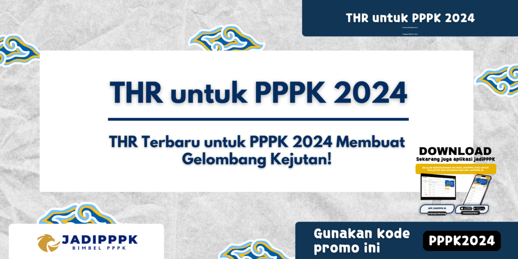 THR untuk PPPK 2024