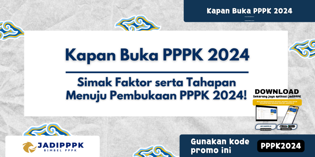 Kapan Buka PPPK 2024