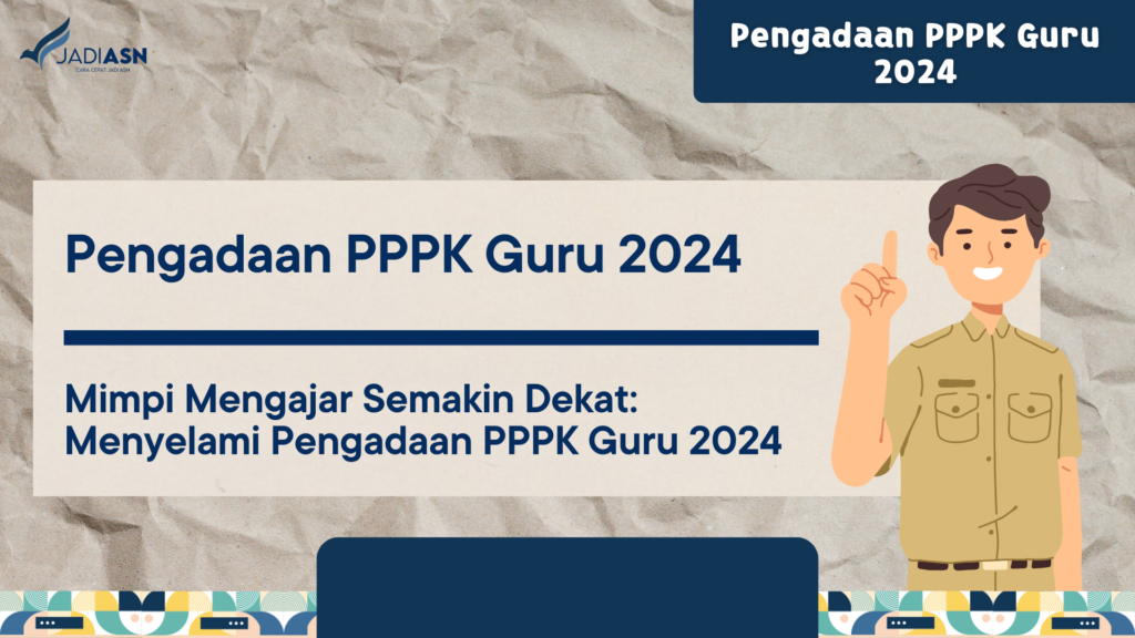 Pengadaan PPPK Guru 2024