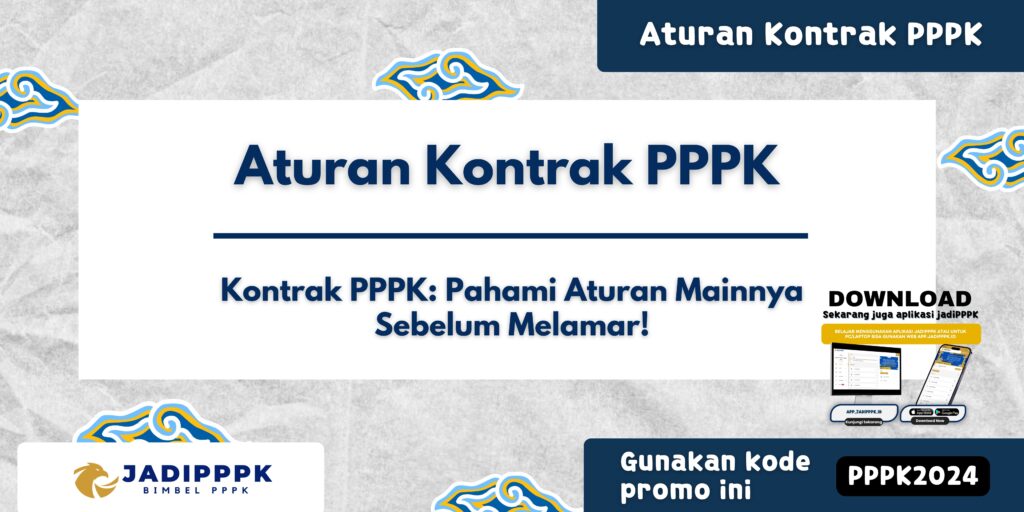 Aturan Kontrak PPPK