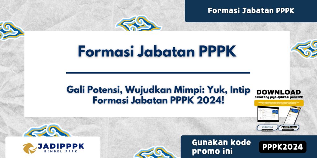 Formasi Jabatan PPPK