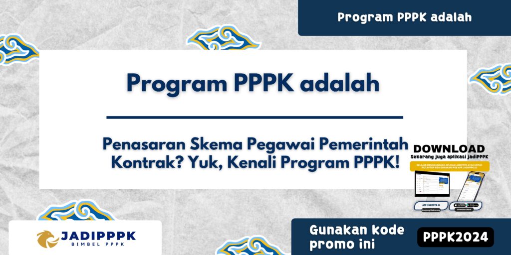 Program PPPK adalah