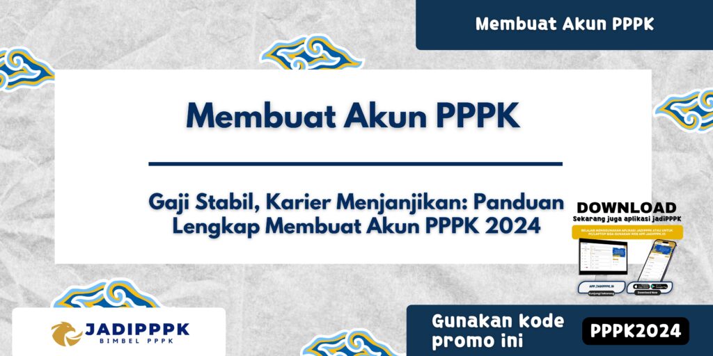 Membuat Akun PPPK