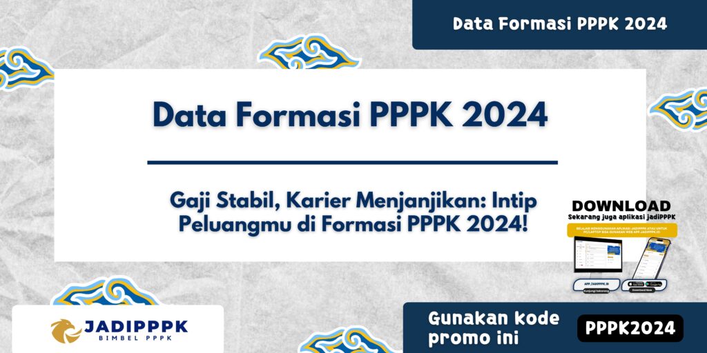 Data Formasi PPPK 2024