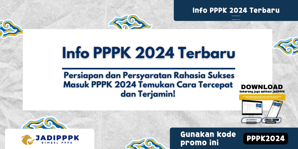 Info PPPK 2024 Terbaru