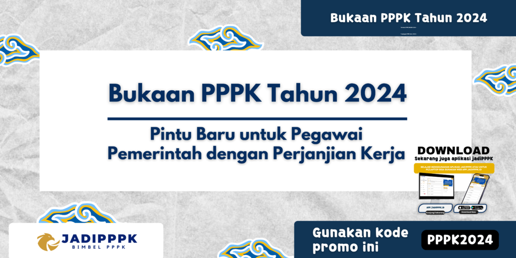 Bukaan PPPK Tahun 2024