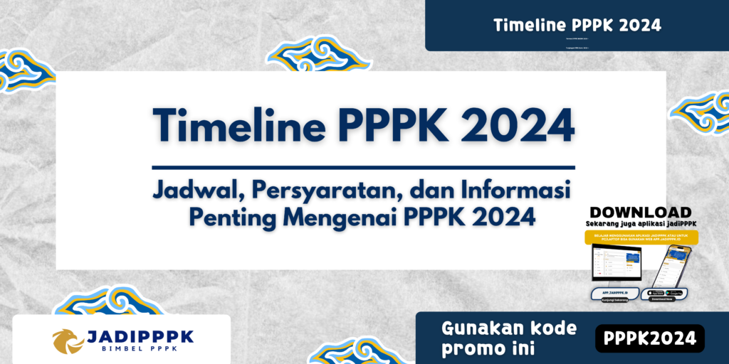 Timeline PPPK 2024