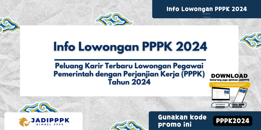 Info Lowongan PPPK 2024