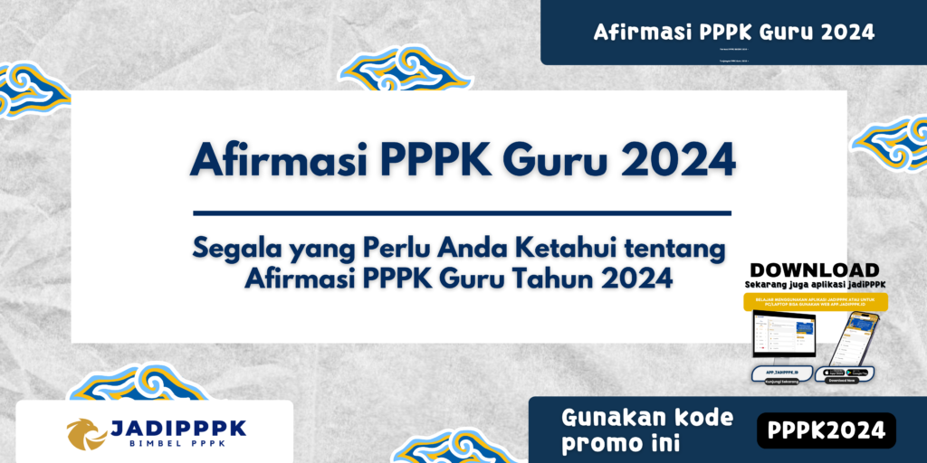 Afirmasi PPPK Guru 2024