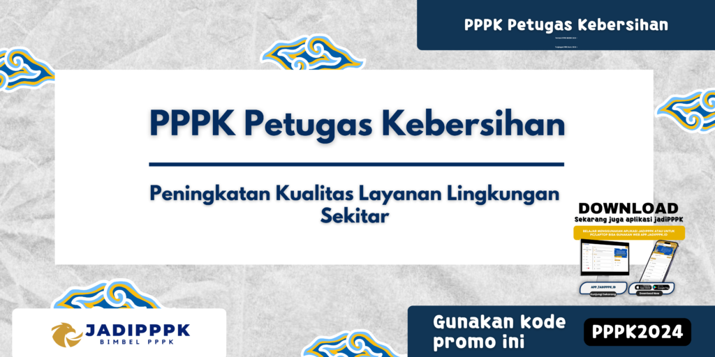 PPPK Petugas Kebersihan