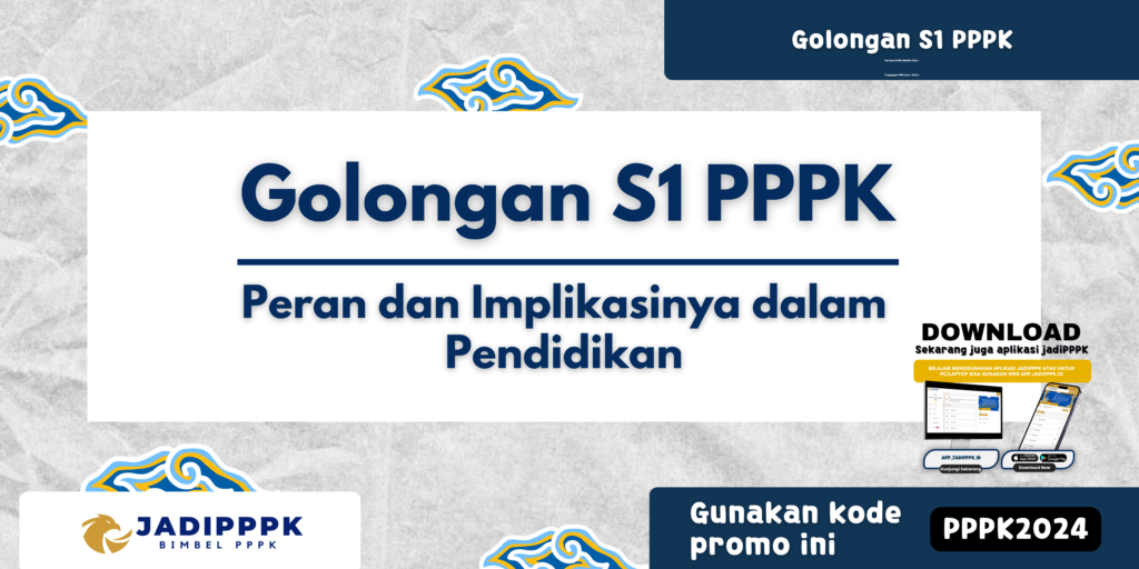 Golongan S1 PPPK