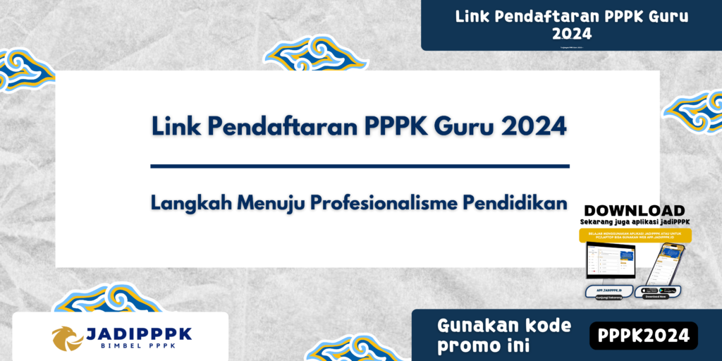 Link Pendaftaran PPPK Guru 2024