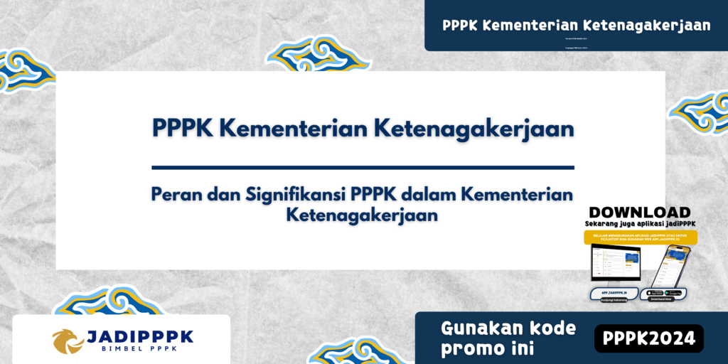 PPPK Kementerian Ketenagakerjaan