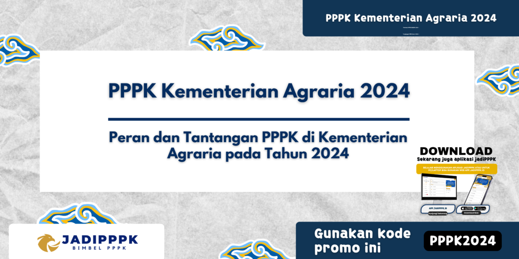 PPPK Kementerian Agraria 2024