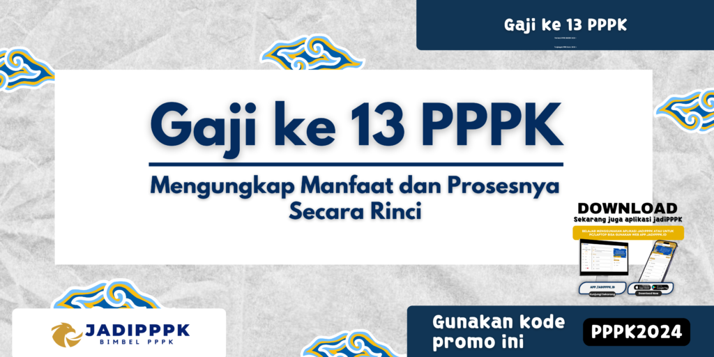 Gaji ke 13 PPPK