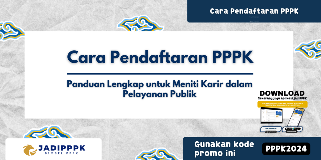 Cara Pendaftaran PPPK