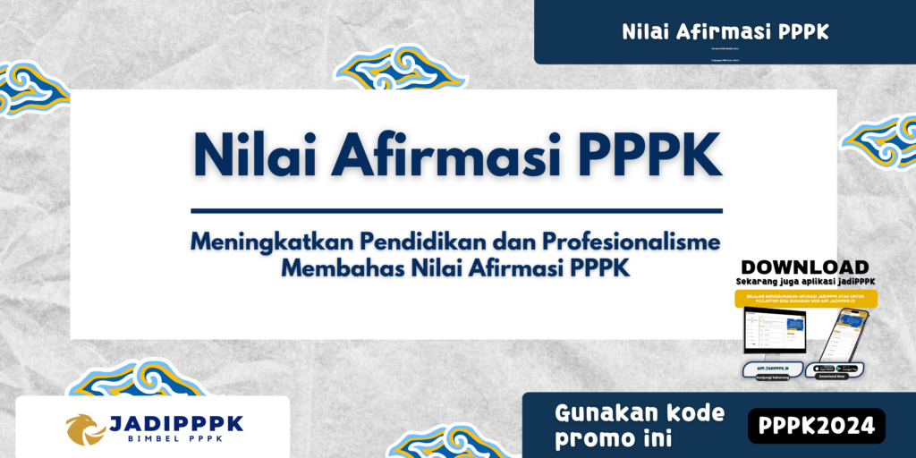 Nilai Afirmasi PPPK