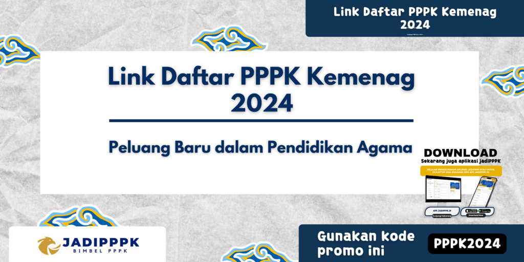 Link Daftar PPPK Kemenag 2024