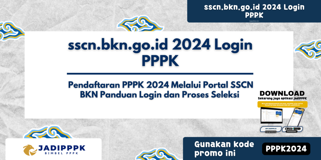 sscn.bkn.go.id 2024 Login PPPK