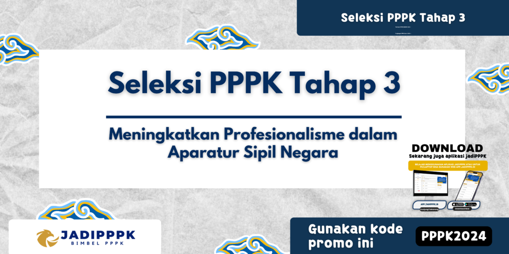 Seleksi PPPK Tahap 3