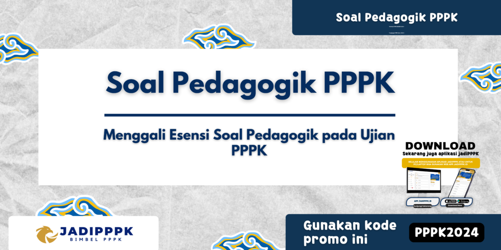 Soal Pedagogik PPPK