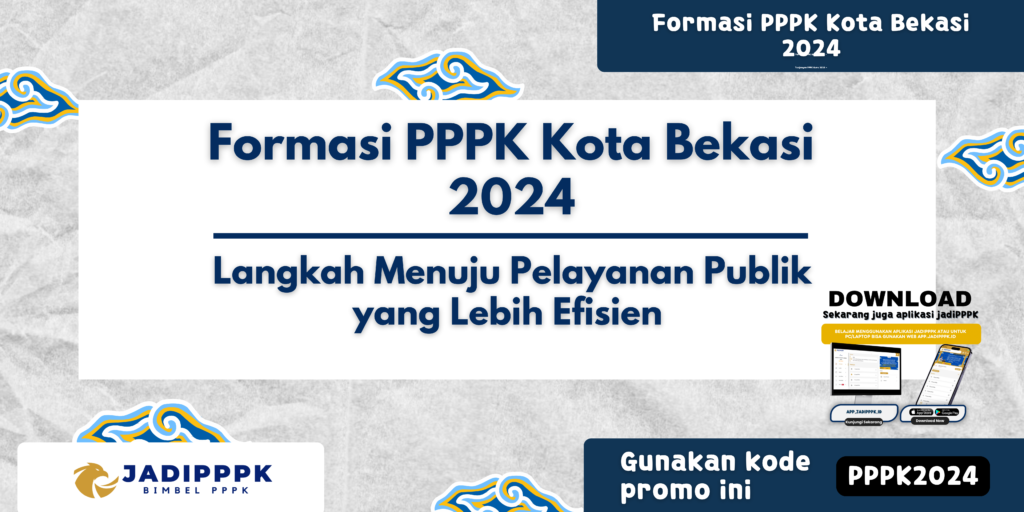 Formasi PPPK Kota Bekasi 2024